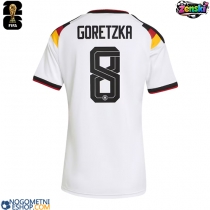 Ženski Nogometni dresi Nemčija Leon Goretzka #8 Domači SP 2026 Kratek Rokav